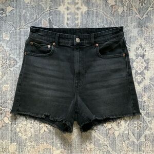 American Eagle Outfitters Black Jean Shorts